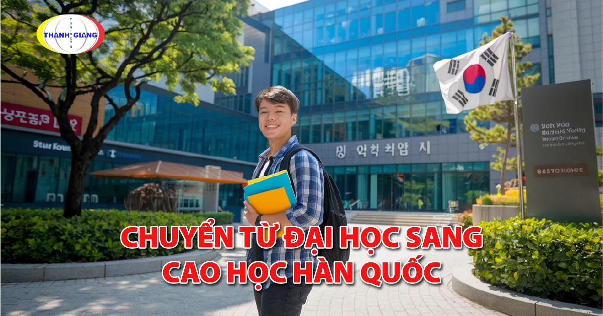 Chuyển Từ Đại Học Sang Cao Học Hàn Quốc cùng Thanh Giang