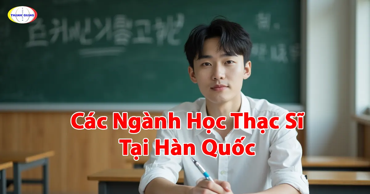 Các Ngành Học Thạc Sĩ Tại Hàn Quốc: Cơ Hội Cùng Thanh Giang