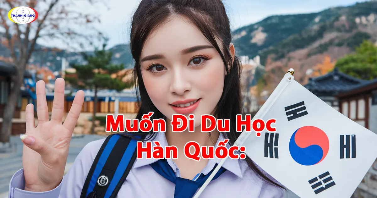 Muốn Đi Du Học Hàn Quốc