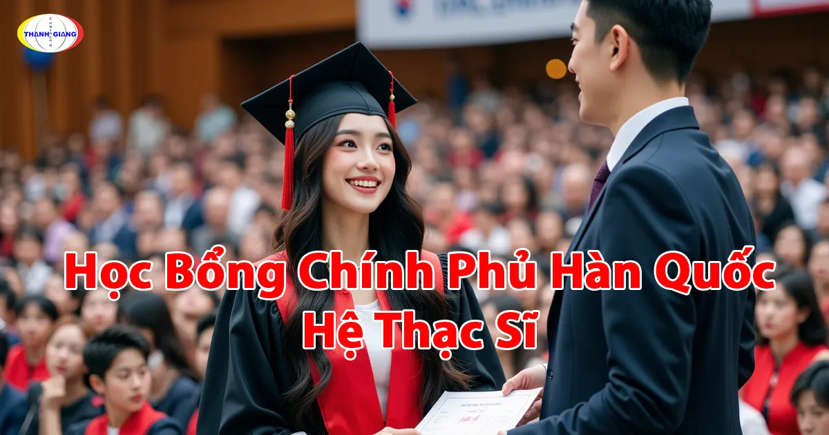 Học bổng chính phủ Hàn Quốc hệ thạc sĩ mới nhất – Thanh Giang