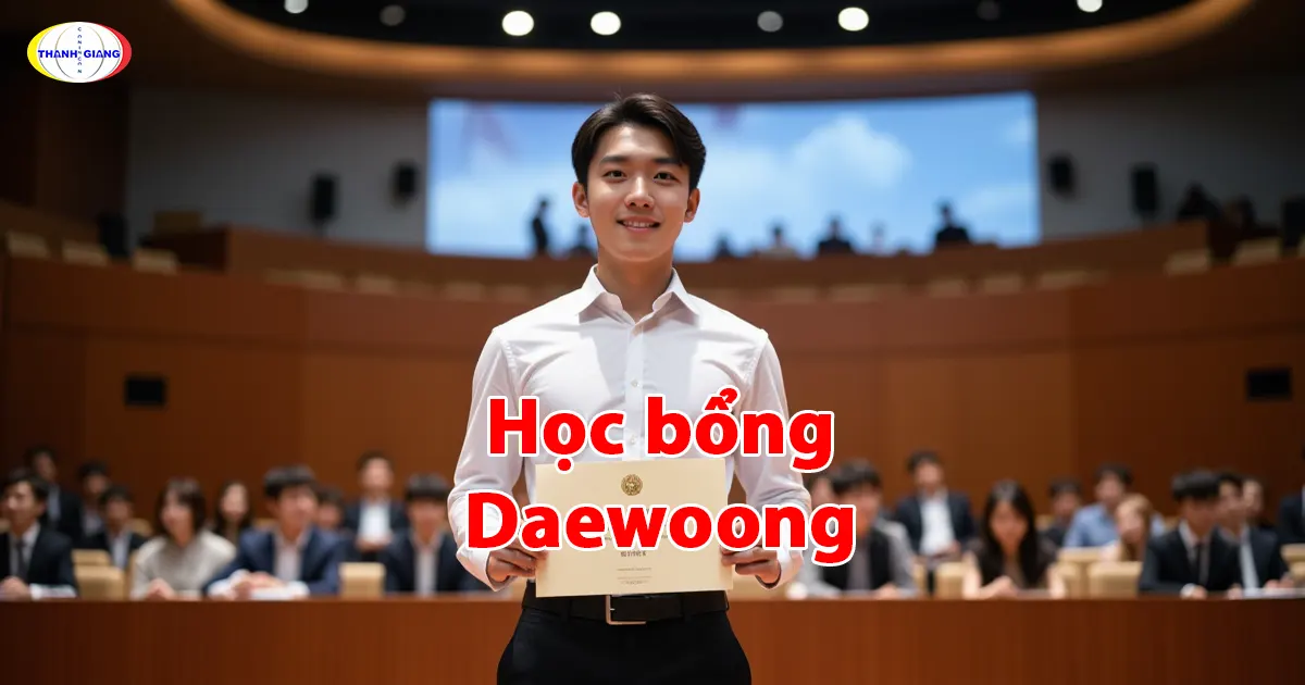 Học Bổng Daewoong: Cơ Hội Săn Học Bổng Cùng Thanh Giang