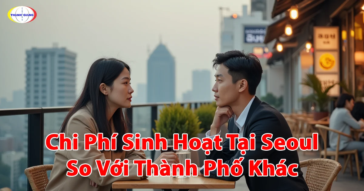 Chi phí sinh hoạt tại Seoul so với thành phố khác – Thanh Giang