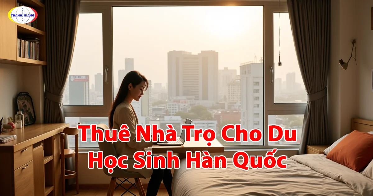 Thuê nhà trọ cho du học sinh Hàn Quốc