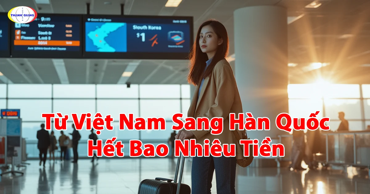 Từ Việt Nam sang Hàn Quốc mất bao nhiêu tiền? – Thanh Giang