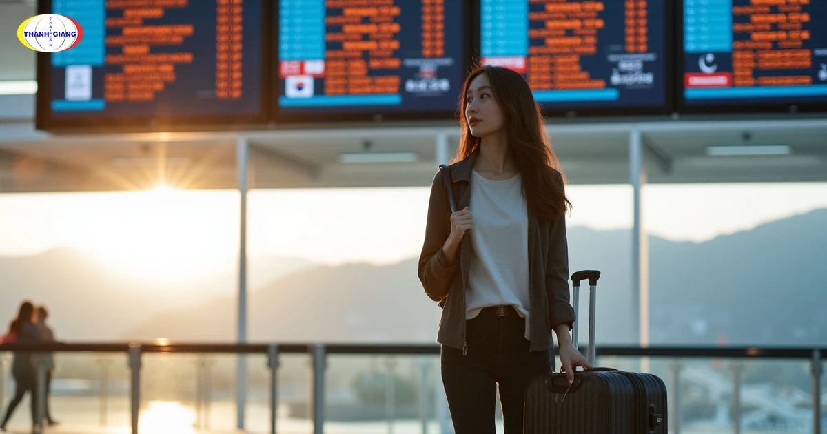 từ Việt Nam sang Hàn Quốc mất bao nhiêu tiền