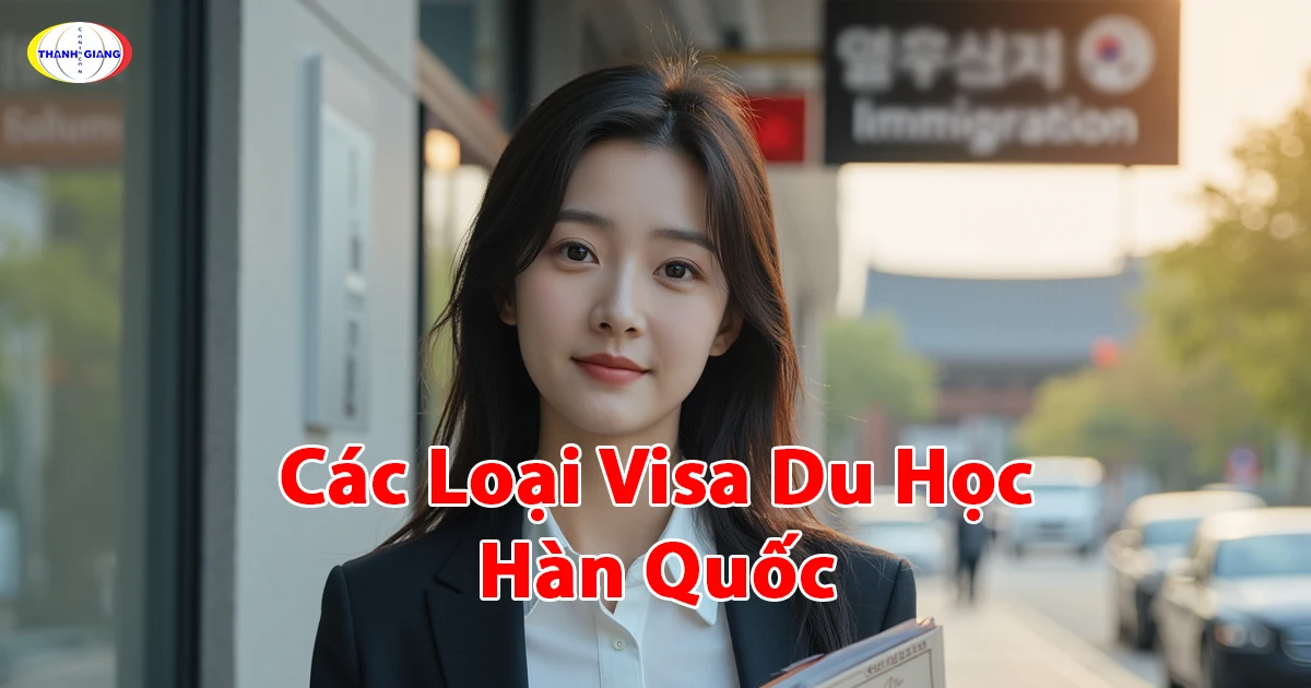 các loại visa du học Hàn Quốc