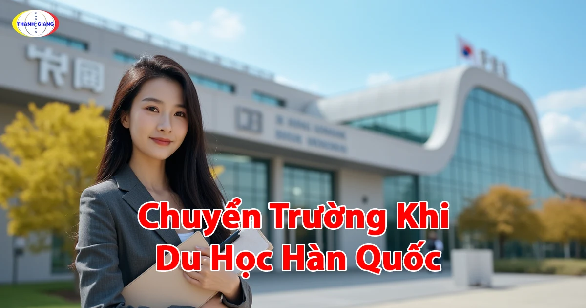 chuyển trường khi du học Hàn Quốc