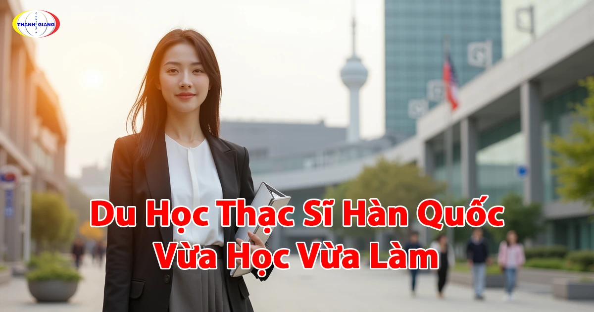 Du học thạc sĩ Hàn Quốc vừa học vừa làm Cùng Thanh Giang