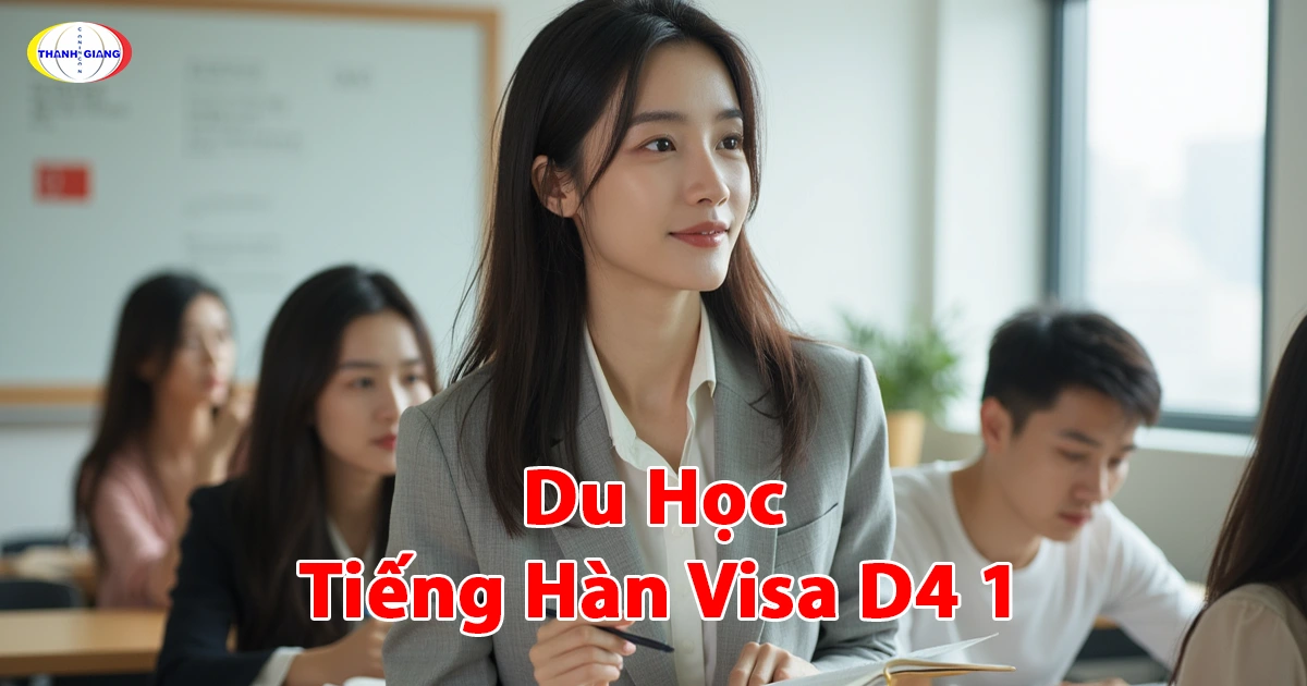 Du học tiếng Hàn visa D4 1: Hướng dẫn cụ thể từ Thanh Giang