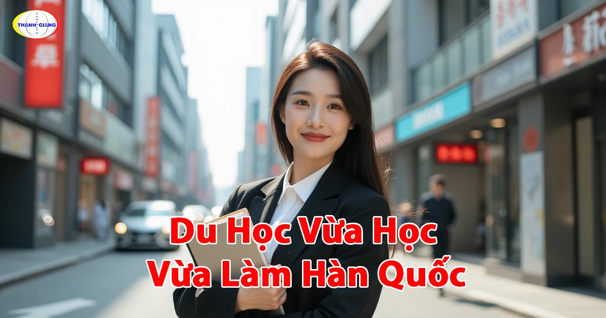 Du học vừa học vừa làm Hàn Quốc: Hướng dẫn từ Thanh Giang