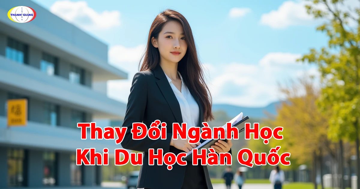 Thay đổi ngành học khi du học Hàn Quốc Cùng Thanh Giang