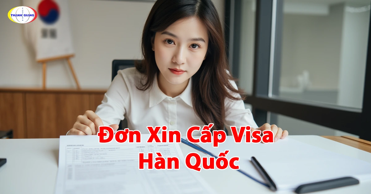 Đơn xin cấp visa Hàn Quốc: Hướng dẫn từ A-Z cùng Thanh Giang