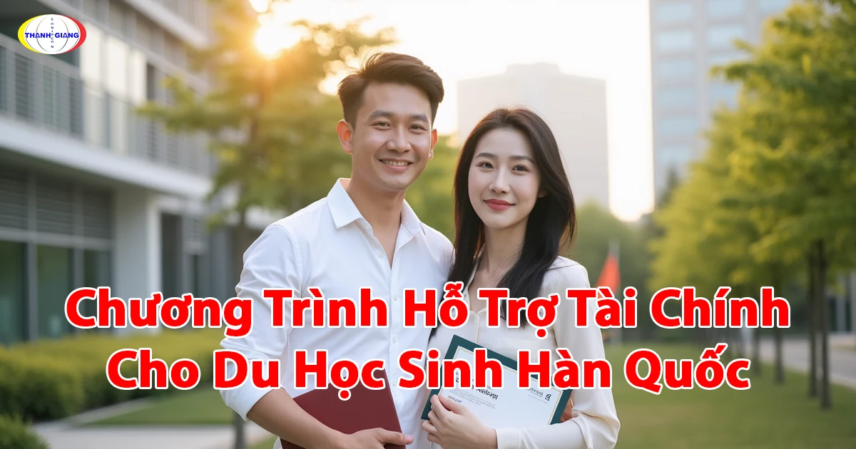 Chương trình hỗ trợ tài chính cho du học sinh Hàn Quốc – Thanh Giang
