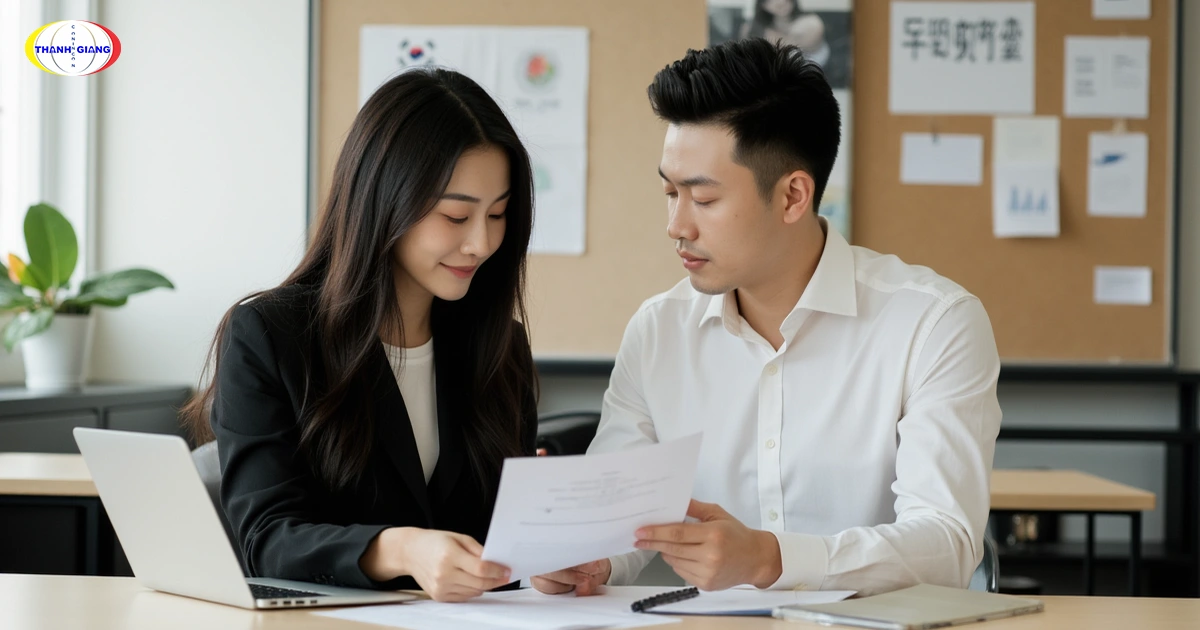 phí dịch vụ làm visa Hàn Quốc 