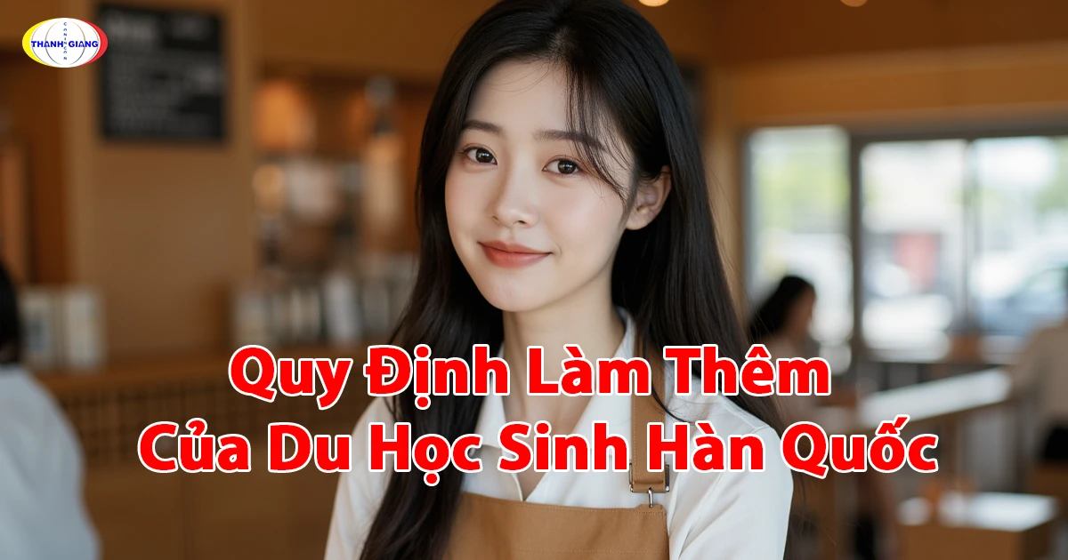 Quy Định Làm Thêm Của Du Học Sinh Hàn Quốc