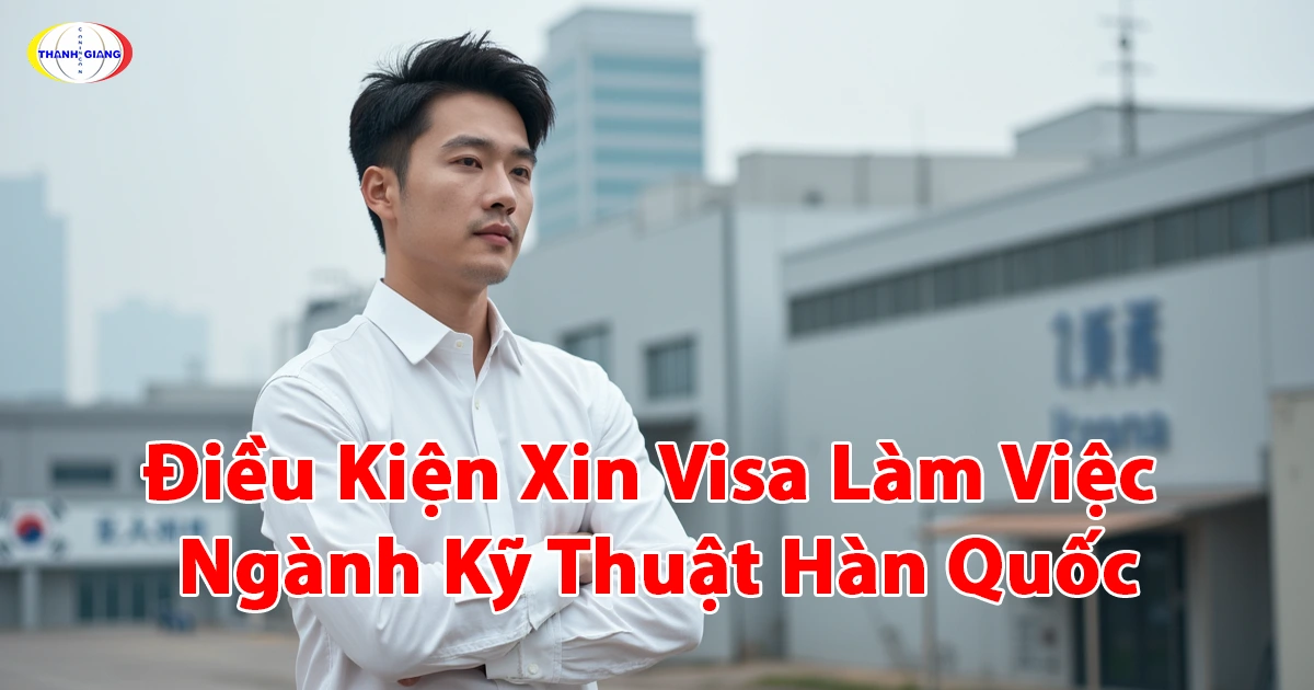 Điều Kiện Xin Visa Làm Việc Ngành Kỹ Thuật Hàn Quốc – Thanh Giang