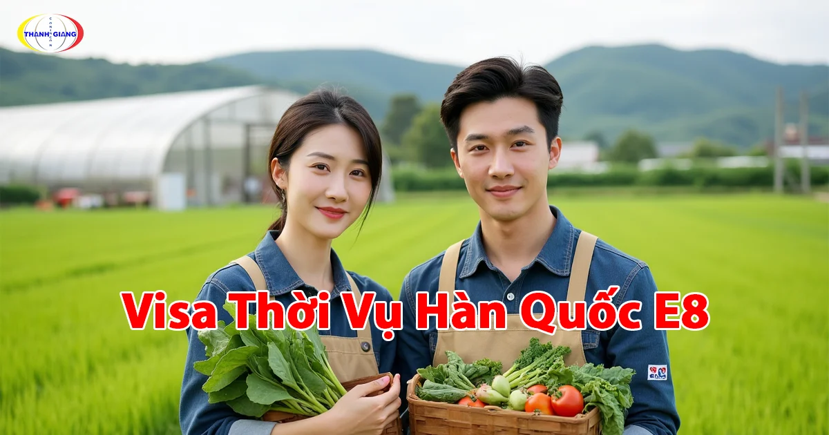 Visa Thời Vụ Hàn Quốc E8: Hướng Dẫn Chi Tiết Từ Thanh Giang