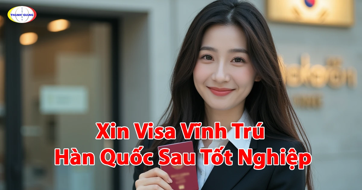 Xin Visa Vĩnh Trú Hàn Quốc Sau Tốt Nghiệp Cùng Thanh Giang