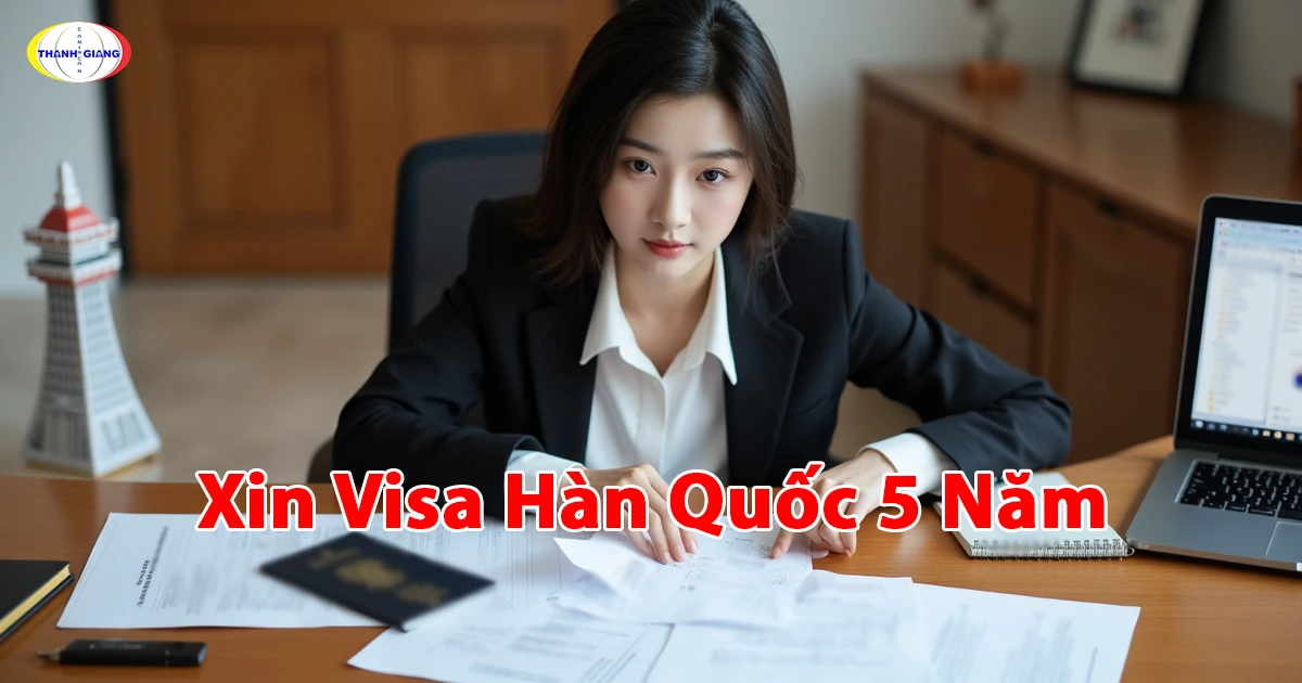 Xin Visa Hàn Quốc 5 Năm: Hướng Dẫn Đăng Ký Cùng Thanh Giang