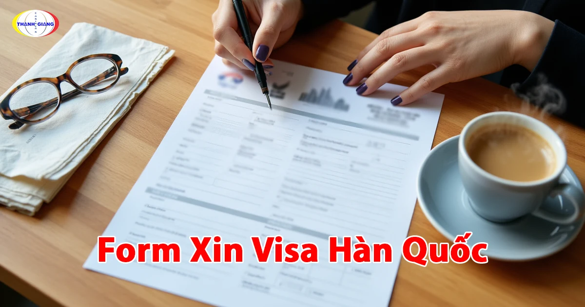 Form Xin Visa Hàn Quốc