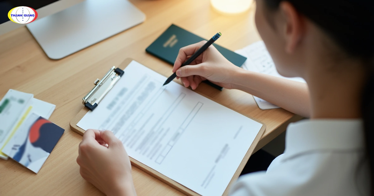 Hướng Dẫn Điền Tờ Khai Nhập Cảnh Hàn Quốc