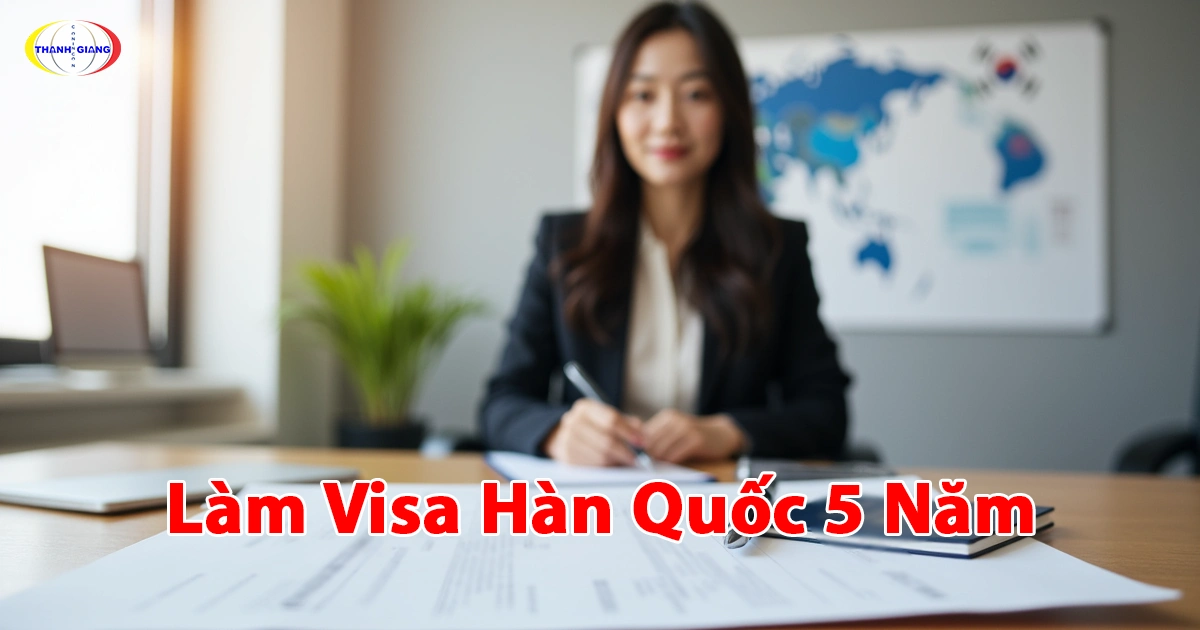 Làm Visa Hàn Quốc 5 Năm