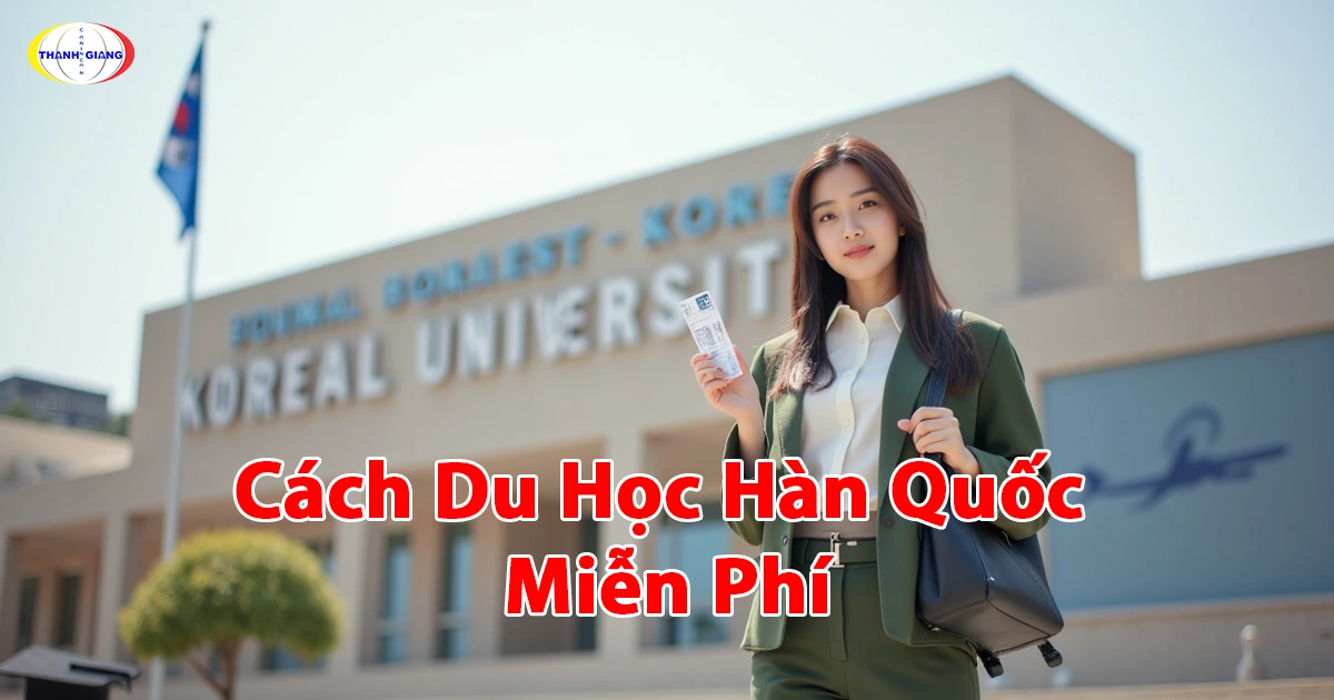 Cách Du Học Hàn Quốc Miễn Phí: Bí Quyết Từ Thanh Giang