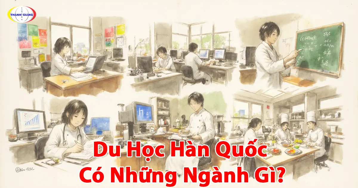 Du Học Hàn Quốc Có Những Ngành Gì: Khám Phá Cùng Thanh Giang