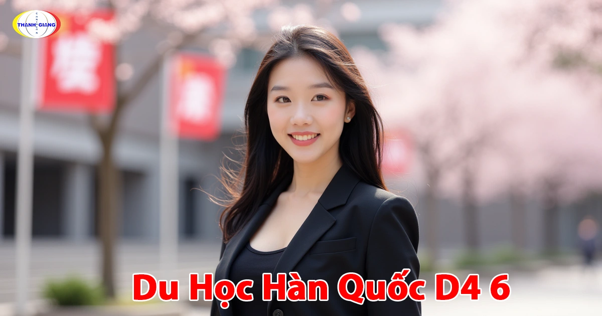 Du Học Nghề Hàn Quốc D4 6: Cơ Hội Vàng Từ Du Học Thanh Giang