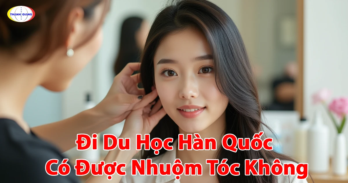 Đi Du Học Hàn Quốc Có Được Nhuộm Tóc Không? Cùng Thanh Giang