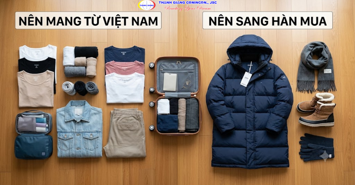 Hành Lý Quần Áo Cần Chuẩn Bị