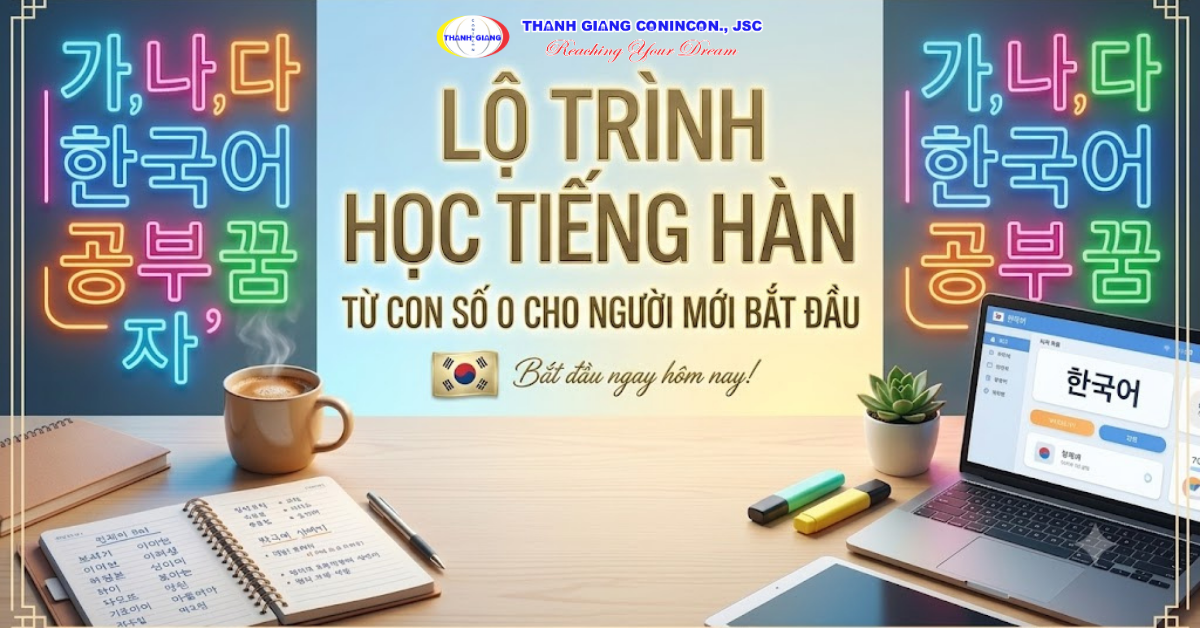 Lộ Trình Học Tiếng Hàn Cho Người Mới Bắt Đầu Từ Con Số 0: Các Bước Xây Nền Tảng Chắc Chắn