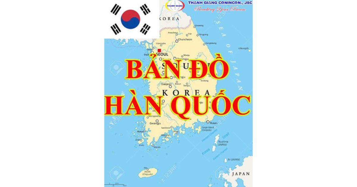 bản đồ Hàn Quốc