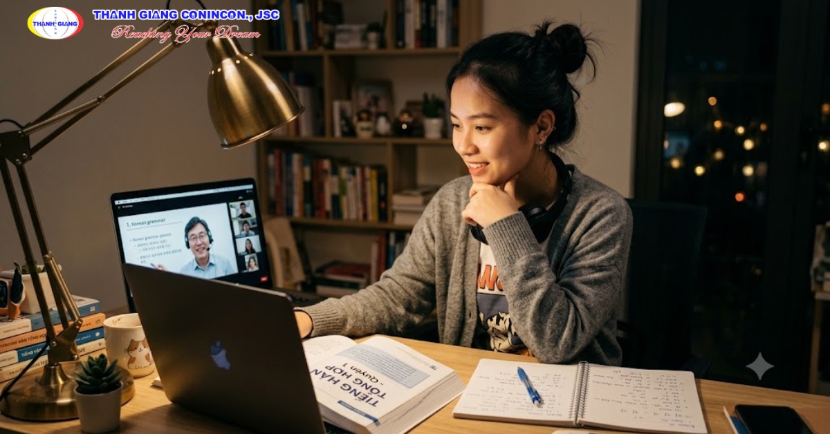 Tự Học Tiếng Hàn Online Tại Nhà