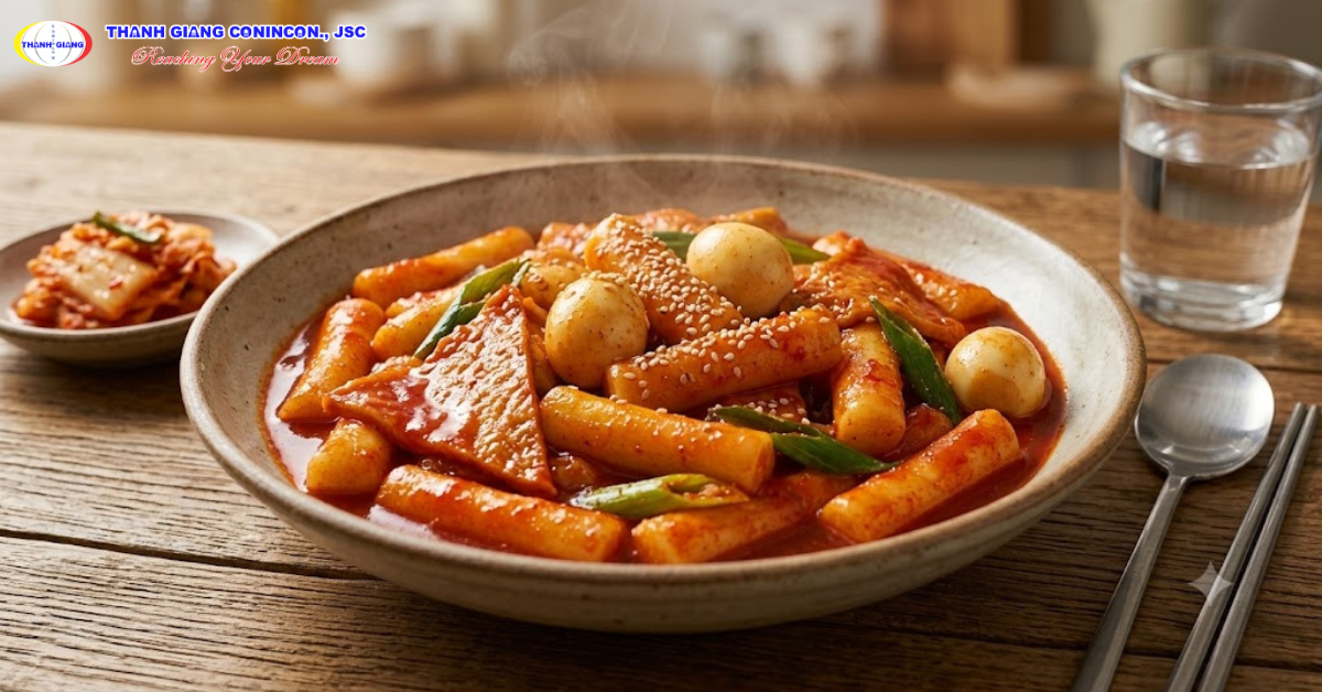 bánh gạo Hàn Quốc